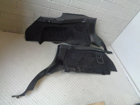 Range Rover Sport Boot Trim Panel Interior Rear Pair of in Black 2005 to 2013