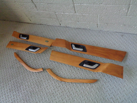 Range Rover Sport Door Card Light Wood Trim Panels Handles L320 B11073