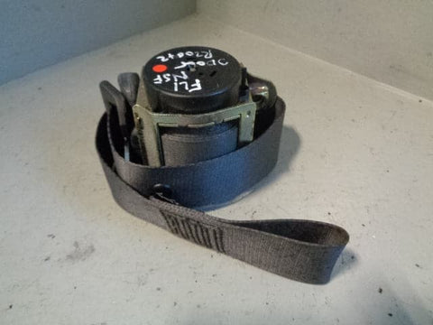 Freelander 1 Seat Belt in Grey Near Side Front 3 Door Land Rover 1998 to 2006