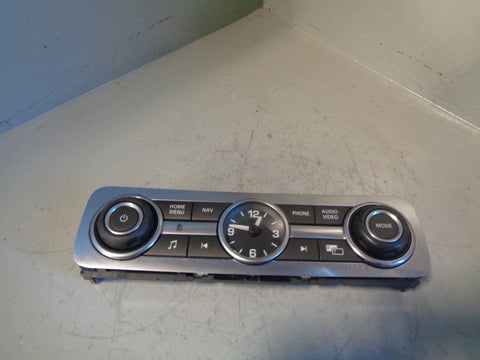 Range Rover Sport Radio Stereo Control Panel and Clock CH32-18C858-AB