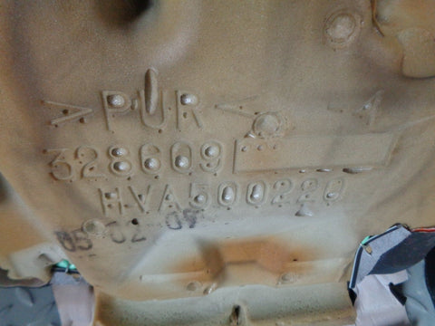 Range Rover Sport Seat Padded Back Rear Nears Side Centre Black Leather B03083