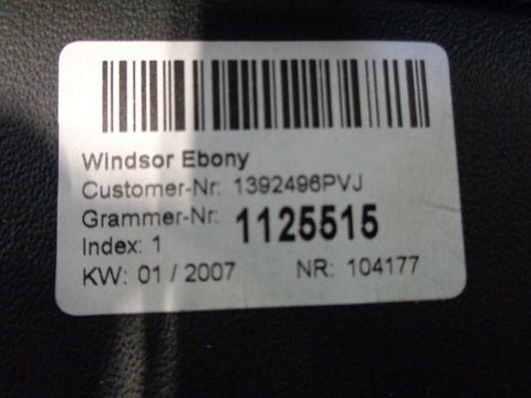 Range Rover Sport Armrest Rear Seat Centre Leather Black 2005 to 2009