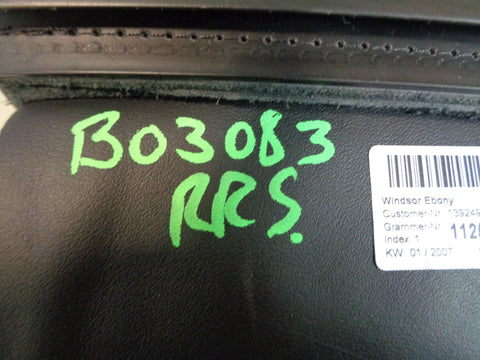 Range Rover Sport Armrest Rear Seat Centre Leather Black 2005 to 2009
