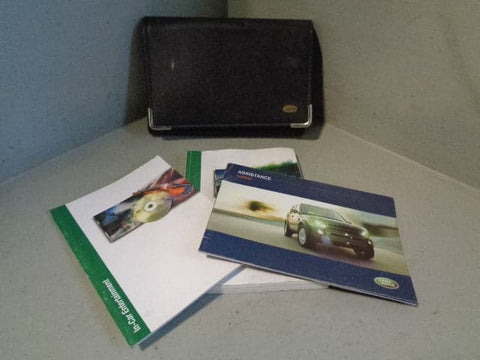 Discovery 2 Handbook User Manual In Wallet Land Rover 1998 to 2004 R13013