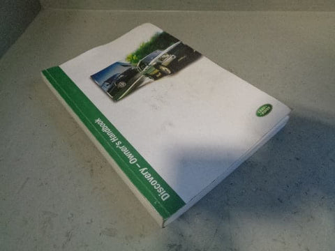 Discovery 2 Handbook User Manual In Wallet Land Rover 1998 to 2004 R13013