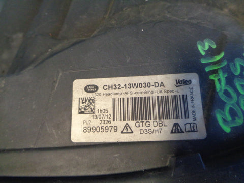 Range Rover Sport Headlight Near Side Front Xenon LED AFS L320 Valeo 044159