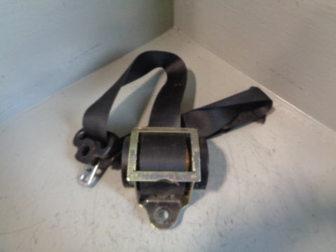 Discovery 2 Seat Belt Near Side Front in Black Land Rover 1998 to 2004