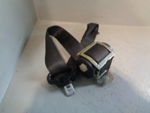 Discovery 2 Seat Belt Near Side Front in Black Land Rover 1998 to 2004