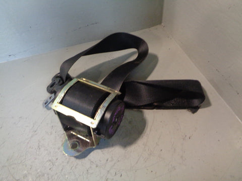 Discovery 2 Seat Belt Near Side Front in Black Land Rover 1998 to 2004