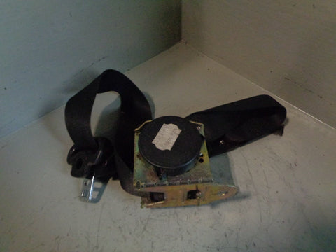 Discovery 2 Seat Belt Near Side Front in Black Land Rover 1998 to 2004