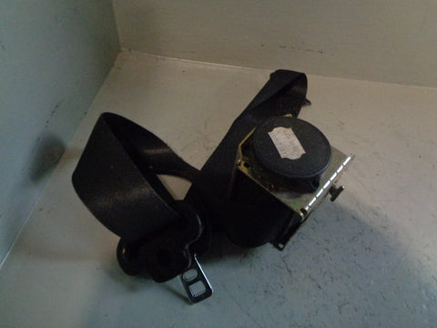 Discovery 2 Seat Belt Near Side Front in Black Land Rover 1998 to 2004