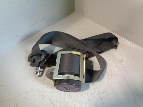Discovery 2 Seat Belt Near Side Front in Black Land Rover 1998 to 2004