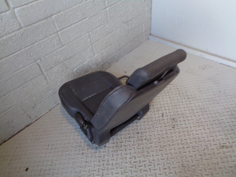 Discovery 2 Dickie Seat Black Leather 3rd Row Off Side Land Rover 1998 to 2004