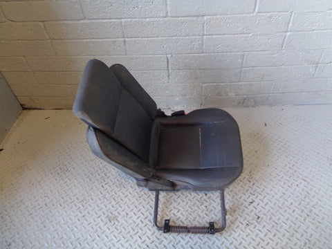 Discovery 2 Dickie Seat Black Leather 3rd Row Off Side Land Rover 1998 to 2004