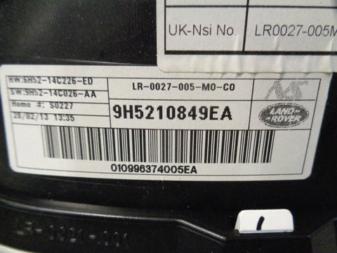 Freelander 2 Instrument Cluster 9H5210849EA 2.2 TD4 Land Rover 2006 to 2011