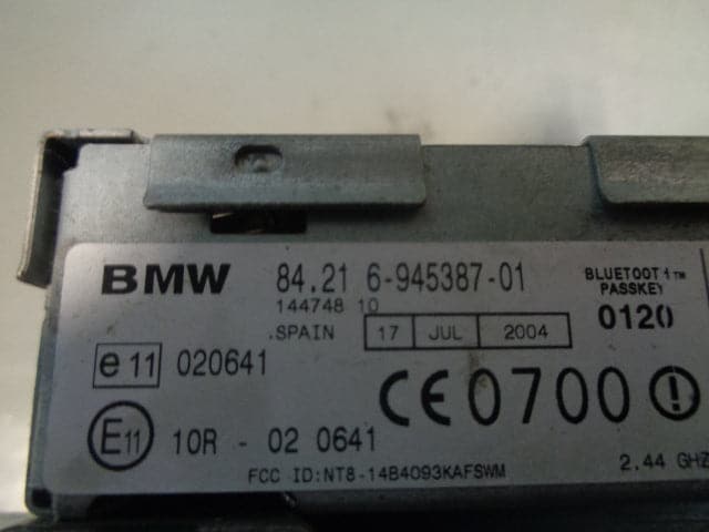 BMW X5 Bluetooth Module 84.21 6-945387 2001 to 2006 E53 -