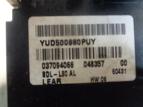 Range Rover L322 Headlight Switch Controls Green Surround YUD500880PUY