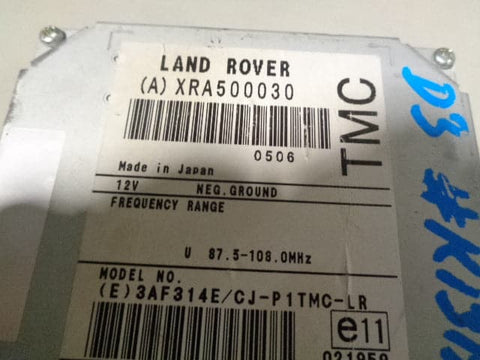 Traffic Master Module XRA500030 TMC Range Rover Sport Land Rover Discovery 3