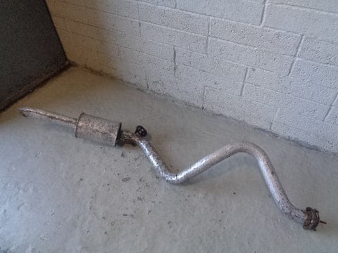 Discovery 2 Exhaust Pipe Silencer Back Section Land Rover 1998 to 2004