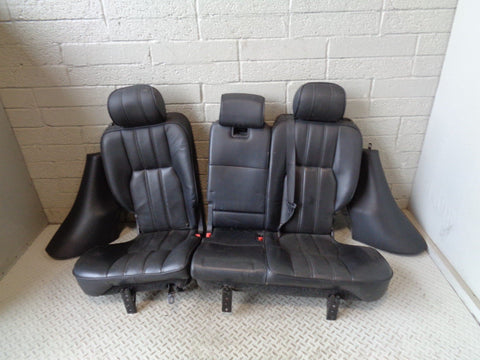Range Rover L322 Leather Seats Black Facelift Rears 2006 To 2010 R21014