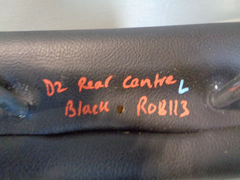 Discovery 2 Centre Rear Headrest Leather in Black Land Rover 1998 to 2004