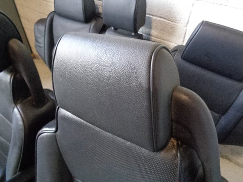 Discovery 2 Seats Black Electric Full Leather x5 Land Rover 1998 to 2004 R13013