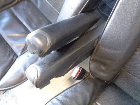 Discovery 2 Seats Black Electric Full Leather x5 Land Rover 1998 to 2004 R13013