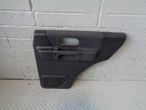 Discovery 2 Door Card Off Side Rear Black Land Rover 2002 to 2004 R15123