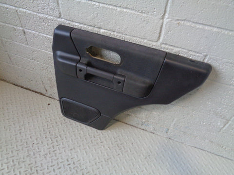 Discovery 2 Door Card Off Side Rear Black Land Rover 2002 to 2004 R15123