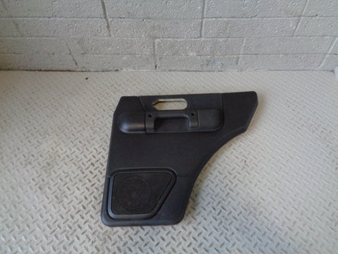 Discovery 2 Door Card Off Side Rear Black Land Rover 2002 to 2004 R15123