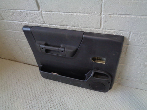 Discovery 2 Door Card Near Side Front Black Land Rover 2002 to 2004 R15123