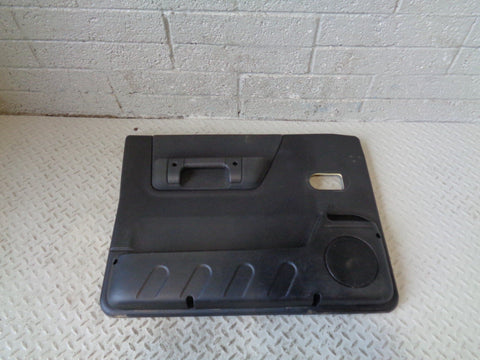 Discovery 2 Door Card Near Side Front Black Land Rover 2002 to 2004 R15123