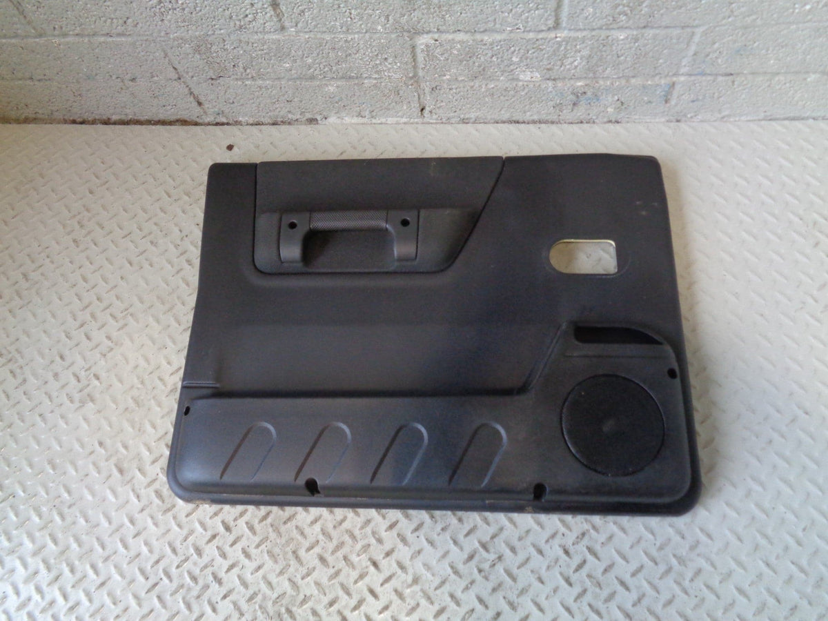 Discovery 2 Door Card Near Side Front Black Land Rover 2002 to 2004 R15123