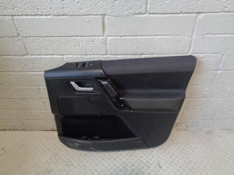 Freelander 2 Door Cards in Black Off Side Front Land Rover 2006 to 2010 B15113