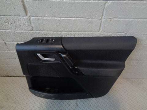 Freelander 2 Door Cards in Black Off Side Front Land Rover 2006 to 2010 B15113