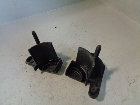 Range Rover L322 Radiator Mount Brackets Pair of 3.0 TD6 2002 to 2006