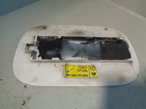 Range Rover Sport Fuel Flap Cap Cover White L320 2005 to 2013 B05122