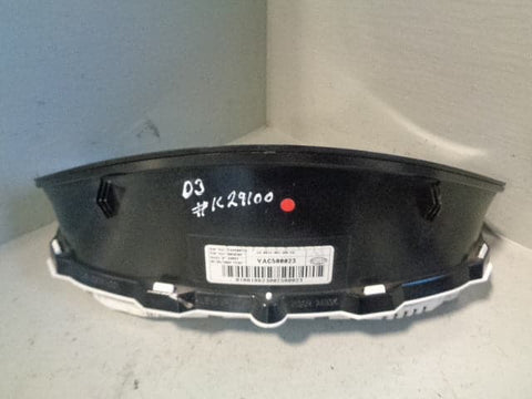 Discovery 3 Cluster Speedo Land Rover YAC500023 Land Rover 2004 to 2007