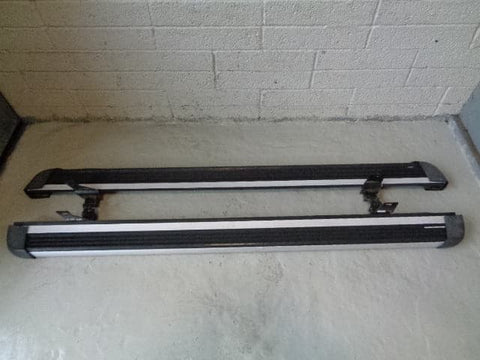 Discovery 3 Side Steps Pair Of Black Silver Land Rover 2004 to 2009 K13122
