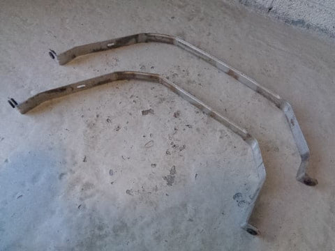 Range Rover L322 Fuel Tank Support Straps Brackets Set 2 Piece 2002 to 2013