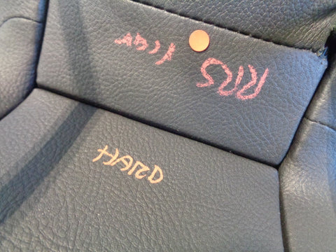 Range Rover Sport Headrest Rear Seat Black Leather L320 2005 to 2009 Flat Grain