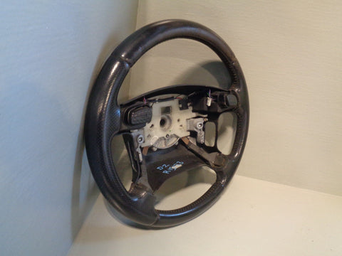 Discovery 2 Steering Wheel Land Rover Black Leather with Horn Buttons R15123