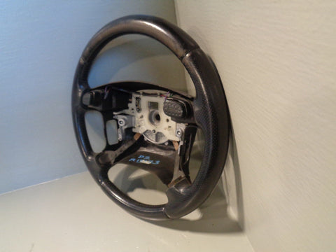 Discovery 2 Steering Wheel Land Rover Black Leather with Horn Buttons R15123