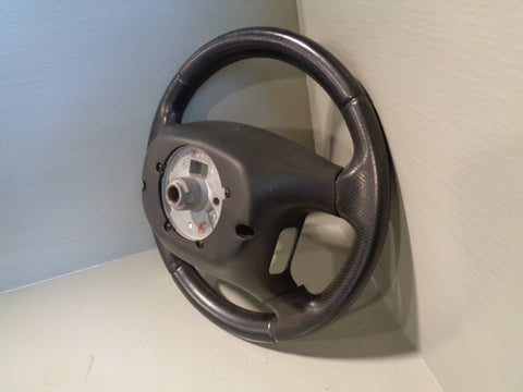 Discovery 2 Steering Wheel Land Rover Black Leather with Horn Buttons R15123