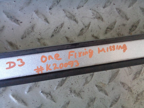 Discovery 3 Roof Rails Full Length Roof Bars in Silver Land Rover 2004 to 2009