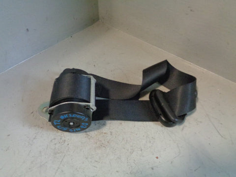 Discovery 3 Seat Belt 3rd Row Near Side Rear in Black Type 2 2004 to 2007
