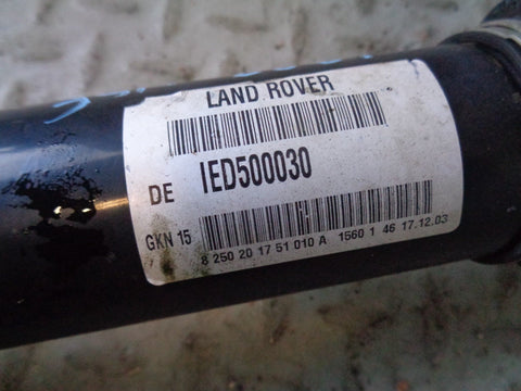 Range Rover L322 Driveshaft Near Side Front IED500030 2002 to 2009
