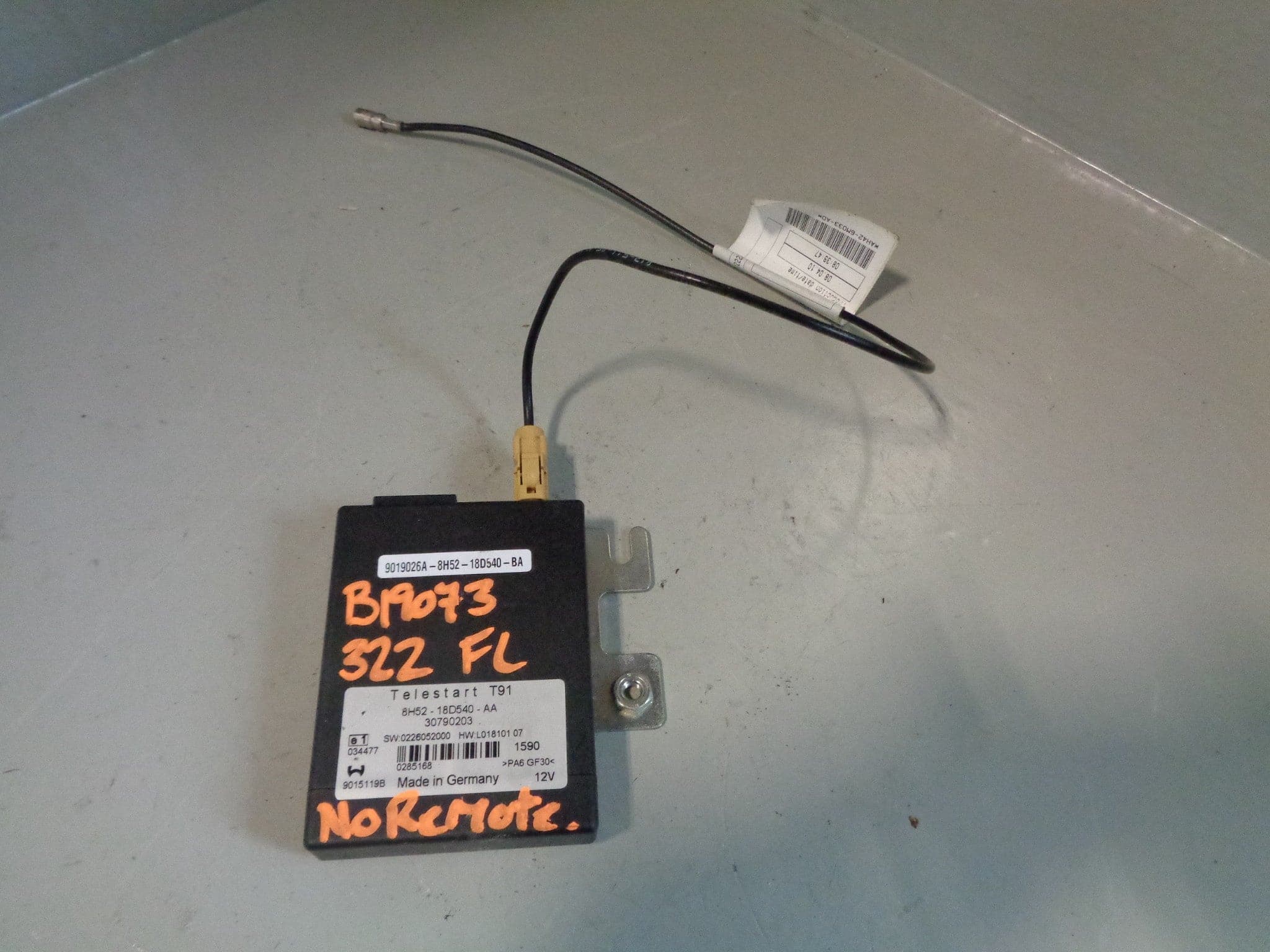 Range Rover L322 Webasto Telestart Module Pre Heater 8H52-18D540-BA 20 ...