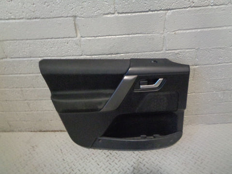 Freelander 2 Door Cards in Black Near Side Front Land Rover 2006 to 2010 B21113