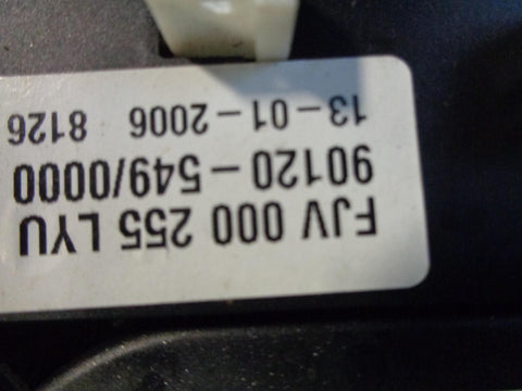 Range Rover L322 Hill Descent FJV000255LYU Terrain Panel 2002 to 2005 R31083